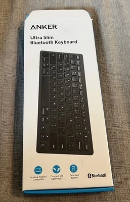 Anker Wireless Bluetooth Keyboard Ultra Slim for iOS / Mac / Android / PC - Image 1 of 4