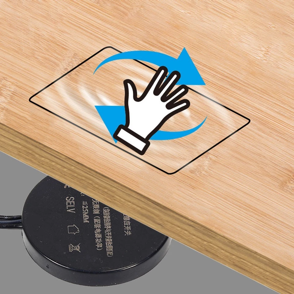 Versatile Sensor Switch for Wooden Panels and Glass Mirrors Easy to Use - Image 1 of 4