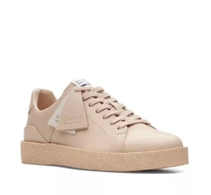 Clarks Damas Originales Tormatch Entrenadores Cuero Natural Reino Unido 6.5 D UE 40 - Imagen 1 de 6