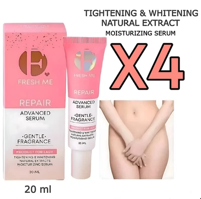 Extrato natural vaginal Fresh Me Repair Advanced Serum apertar e clarear 20 ml ×4 - Imagem 1 de 4