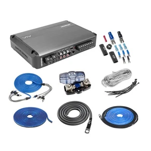 Memphis VIV400.4V2 400W Full Range 4-Channel Car Amp + Amp Kit - Picture 1 of 20