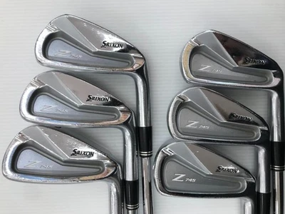 Srixon Z745 Iron 6 Club Set 5I - 9I PW N.S.PRO 980GH D.S.T. Flex S Men RH Used - Image 1 of 4