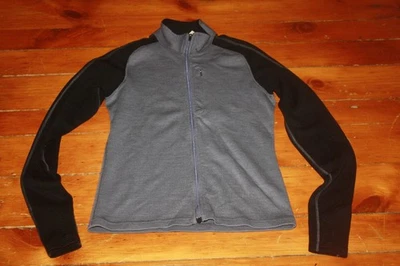 JAQUETA CARDIGÃ FEMININA IBEX CINZA/PRETA LÃ SHAK TAMANHO P - Imagem 1 de 4