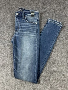 Abercrombie + Fitch Y2K Harper Womens Sz 0 25 Super Skinny Boot Low Rise NWT - Picture 1 of 15