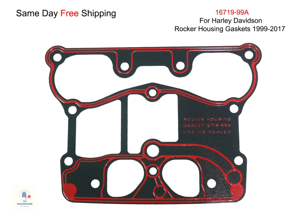 16719-99A For Harley Davidson Rocker Housing Gaskets 1999-2017  - Image 1 of 4