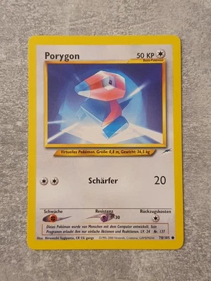 Pokémon Karte • Porygon • Neo Destiny Set • 78/105 • Pokemon • Deutsch - Bild 1 von 2