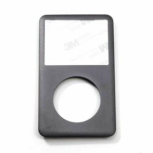 Gray Black Face Plate For Apple iPod Classic 6th 7th Gen Front New 120GB 160GB - Picture 1 of 6