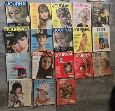 Vintage Lot Ladies Home Journal & McCalls Magazines 1960's W/ Ads - Image 1 of 4