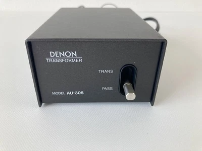 Denon AU-305 Step Up Transformer USED From Japan N906 N - Image 1 of 4