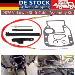 Kit de montaje de cable de cambio inferior para OMC Cobra Sterndrive 1986-1993 reemplazar 987661 - Imagen 1 de 10