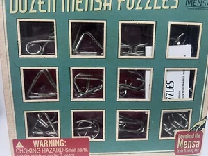 Ein Dutzend Mensa Gehirn Puzzle - Bild 1 von 3