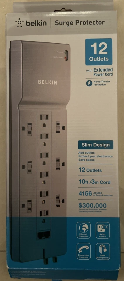 Belkin Surge Protector 12 Outlets - Photo 1/2