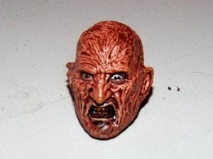 NIGHTMARE ON ELM STREET 2 "SNARLING" FREDDY KRUEGER ACTION FIGURE HEAD (NECA) - Picture 1 of 3