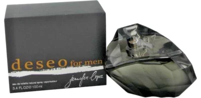 Deseo por Jennifer Lopez para Hombre 3.4 OZ 100 ml EDT Spray, DE COLECCIÓN, NUEVO EN CAJA Foto 1 de 3