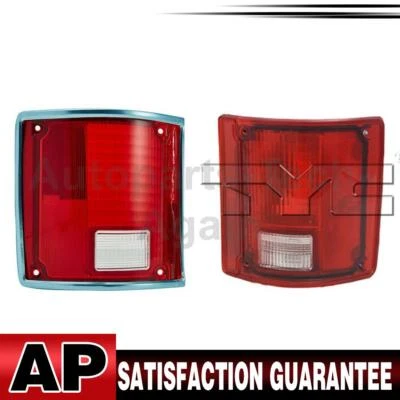 TYC Tail Light Assembly Left Right Set Of 2 For Chevrolet K20 Suburban 1978-1986 - Image 1 of 4
