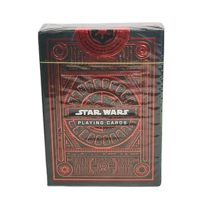 Star Wars Playing Cards Sealed Theory 11 Made In USA Game Deck The Dark Side Red - Picture 1 of 2