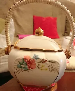 Lovely Vintage Sadler Biscuit Barrel - Picture 1 of 2