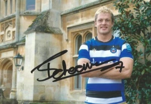 BATH RUGBY UNION: TIAN SCHOEMAN SIGNED 6x4 PORTRAIT PHOTO + COA - Bild 1 von 1