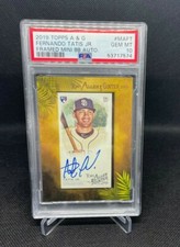 Fernando Tatis Jr. 2019 Topps Allen & Ginter PSA 10 AUTO Framed Mini BB Auto #MA