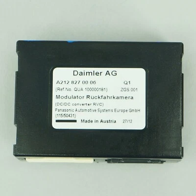 Módulo de control de cámara asistente de estacionamiento trasero Mercedes Clase E W212 10-18 K164 Foto 1 de 4