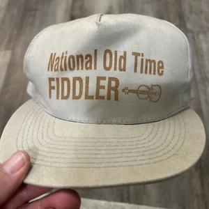 National Old Time Fiddler SnapBack Otto Cap Hat Trucker  - Picture 1 of 11