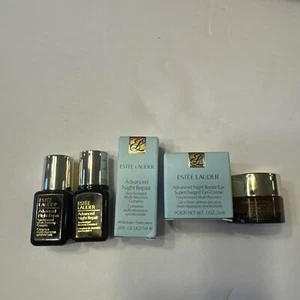 Lot Of Estee Lauder Advanced Night Repair Overnight Treatment Travel Size Read - Picture 1 of 7