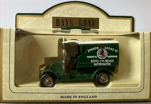LLEDO DAYS GONE DG85008 - 1912 RENAULT VAN - JOSEPH LUCAS LTD BIRMINGHAM - BNIB - Picture 1 of 3
