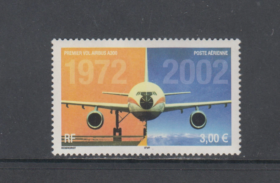FRANCE :  2002 - MNH  - SCOTT # C64  AIRBUS 300 - Image 1 of 1