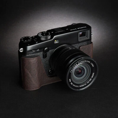 NUEVA Funda de Cuero Genuino Hecha a Mano para Cámara Fujifilm X-PRO3 xpro3 Foto 1 de 4