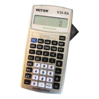 Victor V30-RA Scientific Calculator, 10 digits, for algebra, trigonometry, etc. - Image 1 of 3
