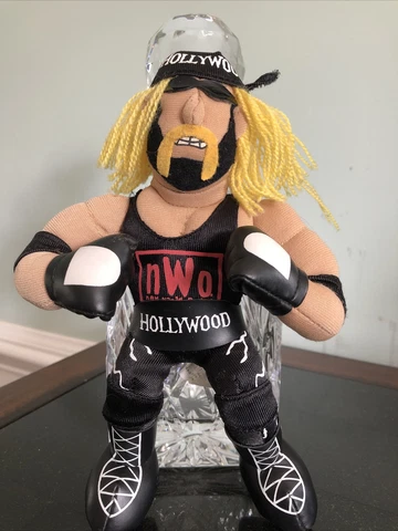 1999 WCW Beanbag Brawlers Hulk Hogan Plush Figures Hollywood NWO WWF ECW Cover