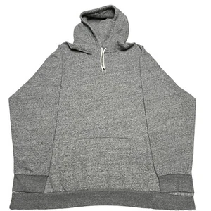 Old Navy Men's Sz XXXXL Tall Heather Gray Drawstring Hoodie Sweatshirt - Picture 1 of 13