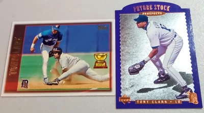 Upper Deck Future Stock 1996 Die-Cut Prospects Tony Clark Foto 1 de 4