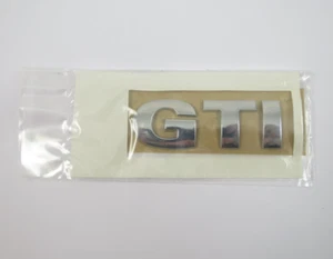 original VW Golf 4 IV GTI Schriftzug Emblem Heckklappe NEU 1J0853675B 739 - Bild 1 von 2