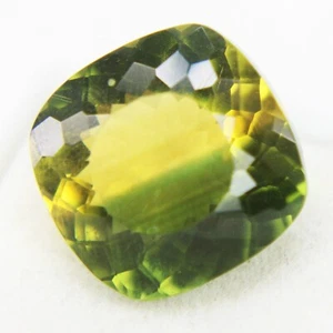 8.70 Ct Natural Sphene/Titanite Cushion Cut Bi-Color Loose Gemstones Certified - Picture 1 of 5