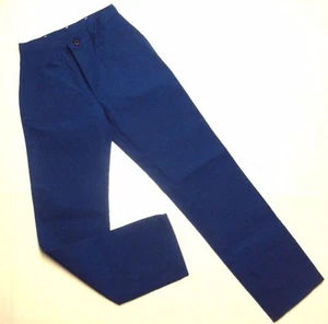 Pantalón estilo jean de sarga Bulwark para hombre Nomex IIIA resistente al fuego 7,5 OZ azul 30 W x 34 - Imagen 1 de 7