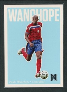 2017 PAULO WANCHOPE PANINI NOBILITY COSTA RICA