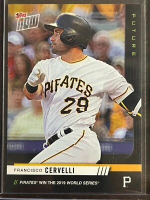 2019 Topps Now Future #65 Francisco Cervelli Pittsburgh Pirates - Image 1 of 2