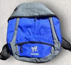 Vintage WWE Blau Werberucksack Y2K Tasche - Bild 1 von 4