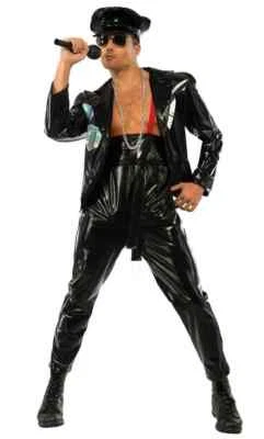 Freddie Mercury Deluxe Conjunto de Concierto Reina Estrella de Rock Halloween Disfraz para Adulto Foto 1 de 2