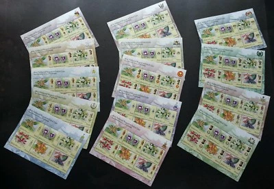 *FREE SHIP Malaysia State Definitive Wild Orchids 2018 Flower (14 ms) MNH *perf - Image 1 of 4