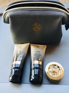 ORIBE GOLD LUST REPAIR & RESTORE SHAMPOO & CONDITIONER 1.7OZ Lip Treatment & Bag - Picture 1 of 9