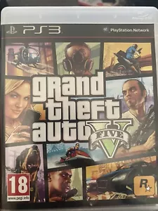 Grand Theft Auto V for Sony PlayStation 3 2013 - Complete With Map. - Picture 1 of 1