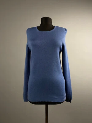 Suéter suéter jersey de lana pura azul para mujer Saint James talla S EE. UU. 8 GB 12 Foto 1 de 4