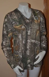 Gander Mountain Guide Series Women's Camo Cotton T-Shirt Long Sleeve Large NEW - Picture 1 of 9