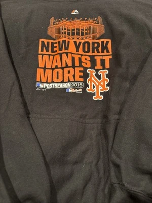 New York Mets/Citi Field Adult XL heavy Pullover Hoodie 2015 - Image 1 of 4