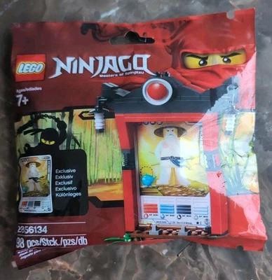 LEGO® NINJAGO Masters Of Spinjitzu SENSEI WU TARJETA SANTUARIO 98 PIEZAS 2856134 RARO NUEVO Foto 1 de 2