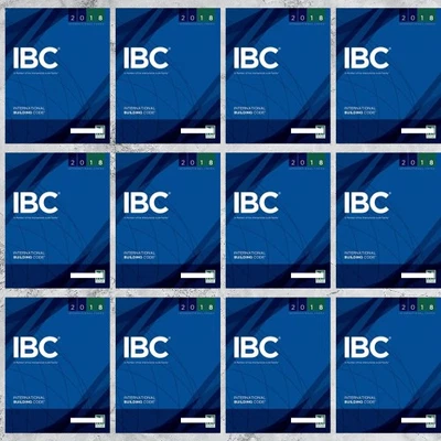Fast Shipping International Building Code IBC 2018