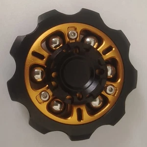 Gear Burst Metal Fidget Spinner EDC Adult Fidget Toys Hand Spinner ADHD Tool - Picture 1 of 19