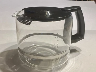 Jarra de 12 tazas KRUPS con tapa - tapa negra con colador - aroma profesional Foto 1 de 4